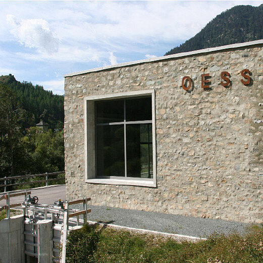 OESS Ouvra Electrica Susasca Susch 2011 | Wasserkraftwerk | Architekt Mengia Mathis S-chanf